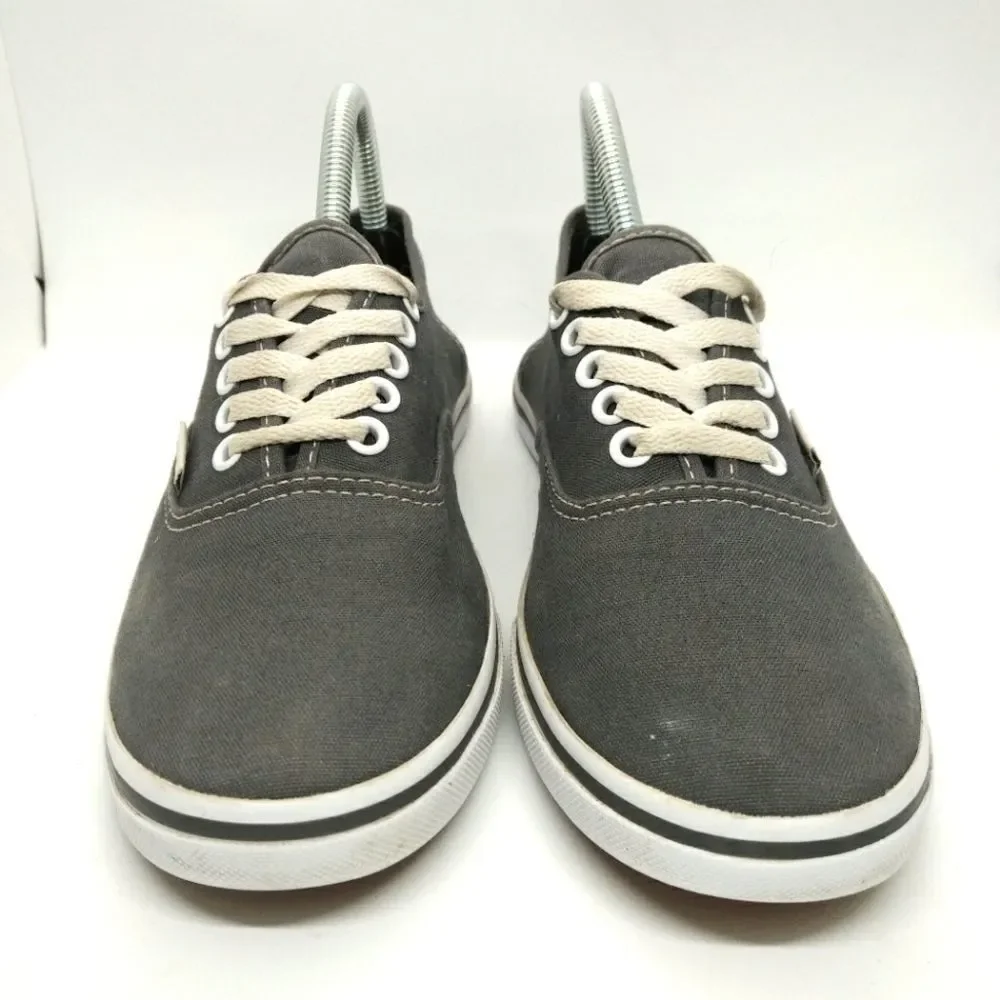 Vans Off The Wall Casual Canvas Sneakers Shoes Women's Size 8.5 Grey_4